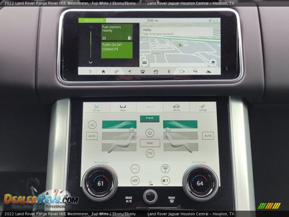 Controls of 2022 Land Rover Range Rover HSE Westminster Photo #19