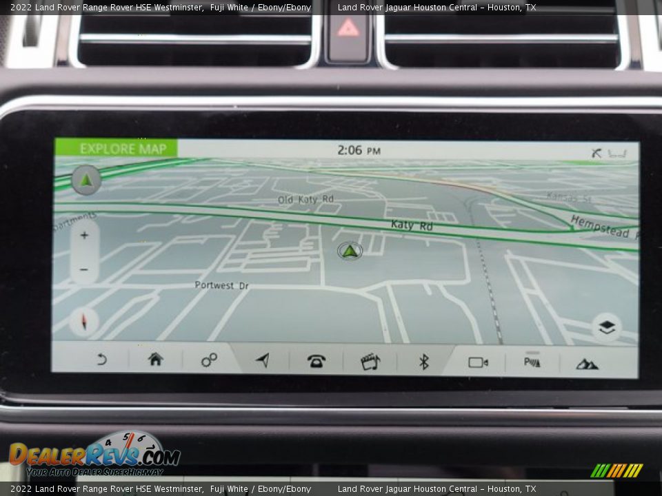 Navigation of 2022 Land Rover Range Rover HSE Westminster Photo #22