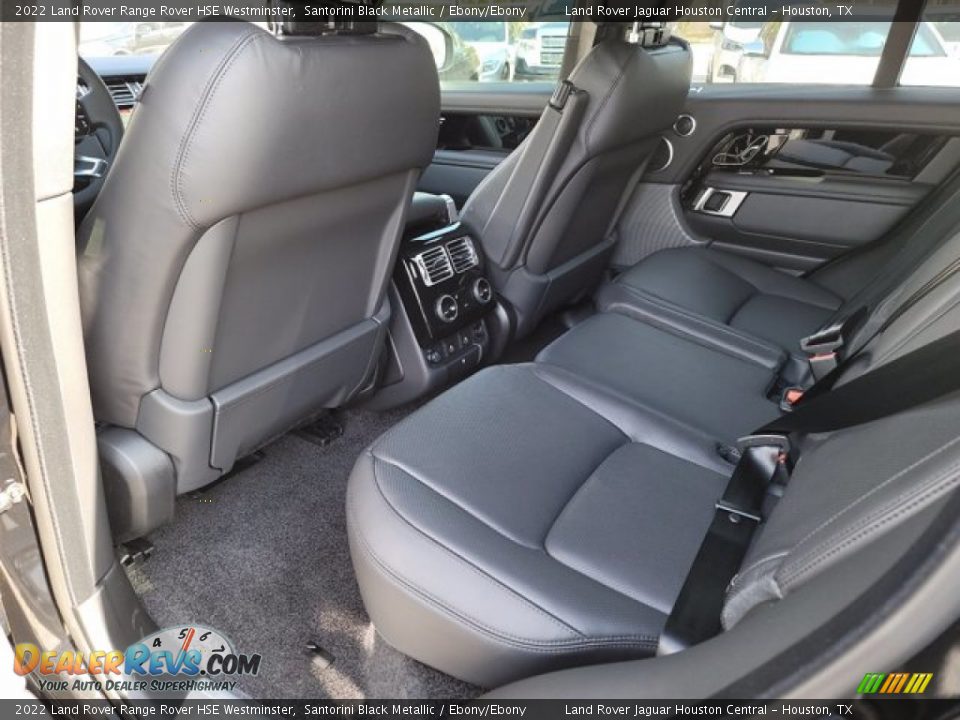 Rear Seat of 2022 Land Rover Range Rover HSE Westminster Photo #5