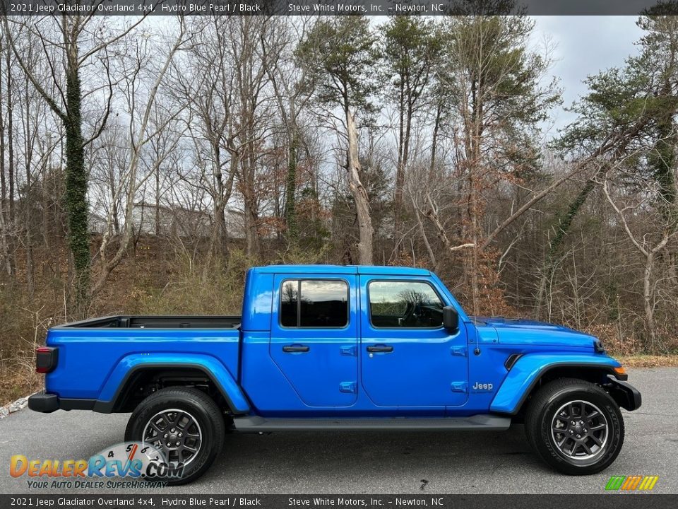 Hydro Blue Pearl 2021 Jeep Gladiator Overland 4x4 Photo #5