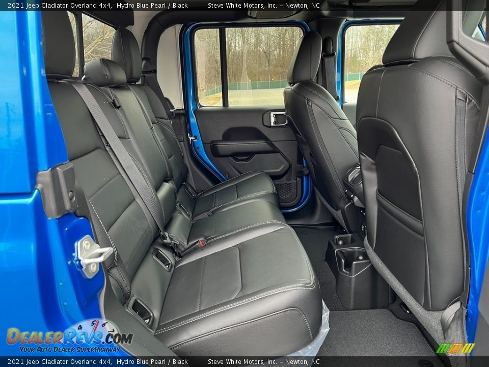 Rear Seat of 2021 Jeep Gladiator Overland 4x4 Photo #16