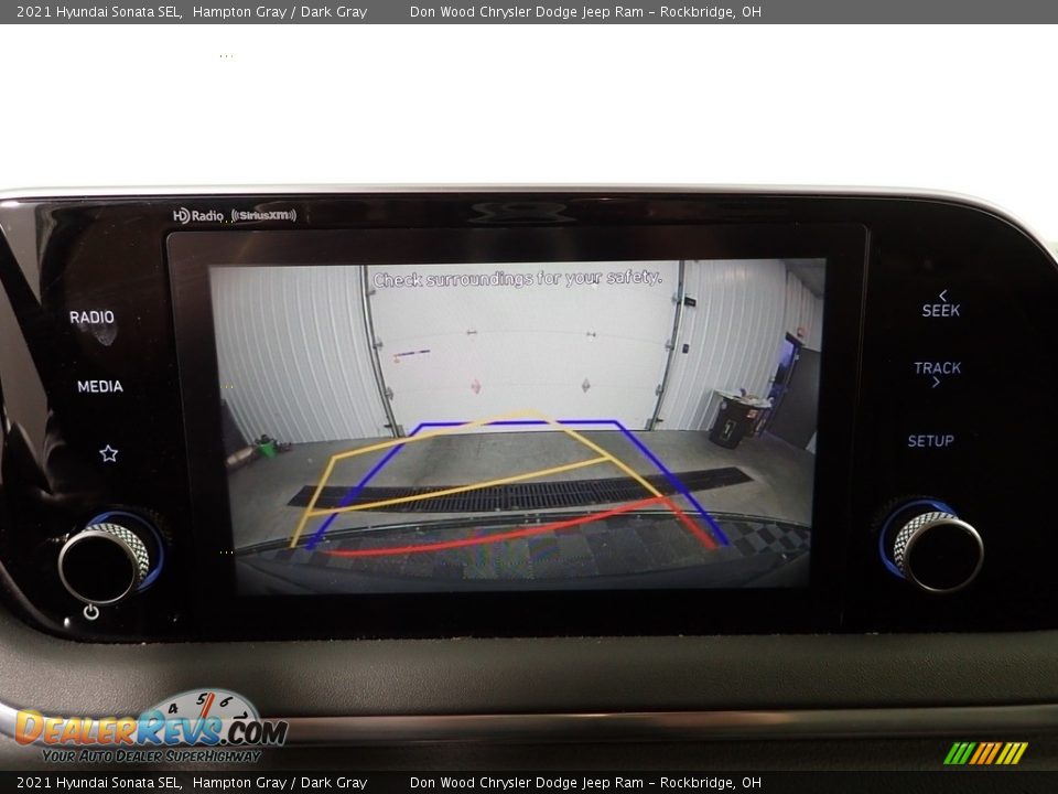2021 Hyundai Sonata SEL Hampton Gray / Dark Gray Photo #2