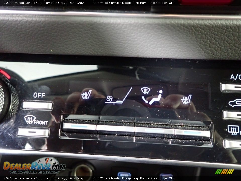 2021 Hyundai Sonata SEL Hampton Gray / Dark Gray Photo #3