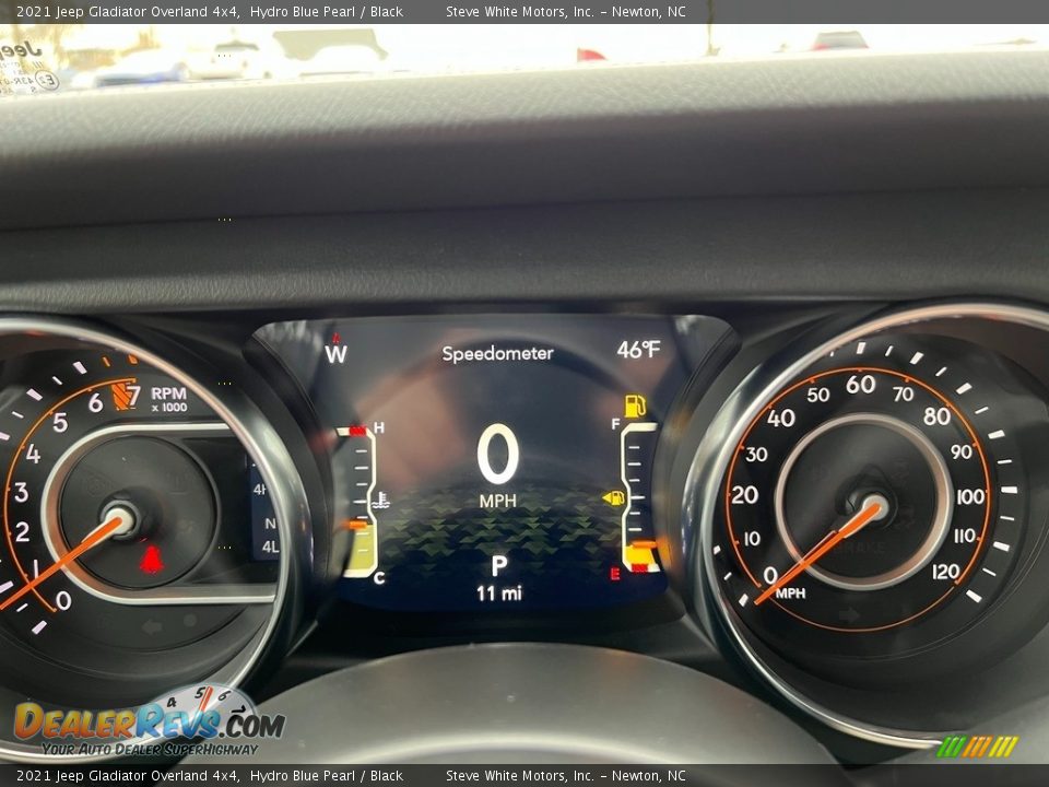 2021 Jeep Gladiator Overland 4x4 Gauges Photo #21