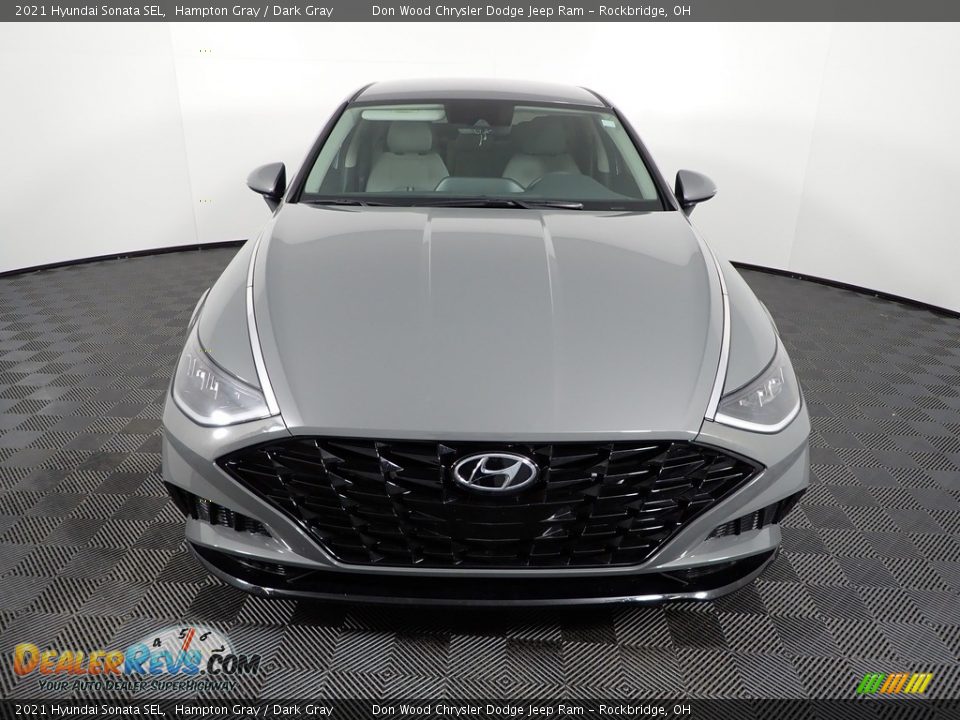 2021 Hyundai Sonata SEL Hampton Gray / Dark Gray Photo #6