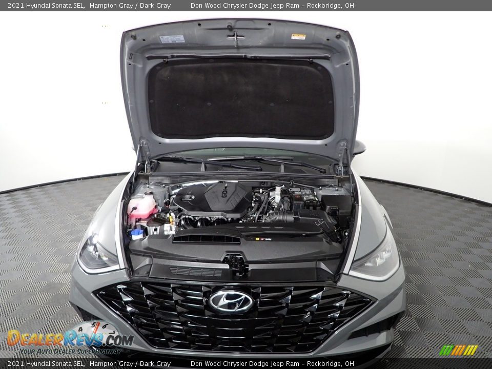2021 Hyundai Sonata SEL Hampton Gray / Dark Gray Photo #7