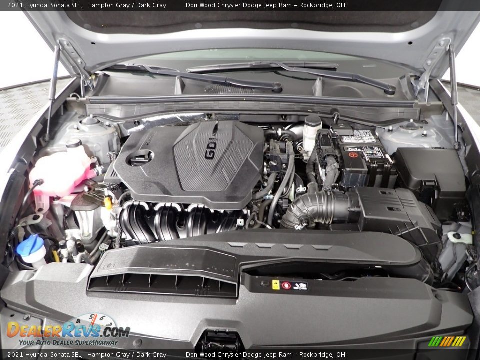 2021 Hyundai Sonata SEL Hampton Gray / Dark Gray Photo #8