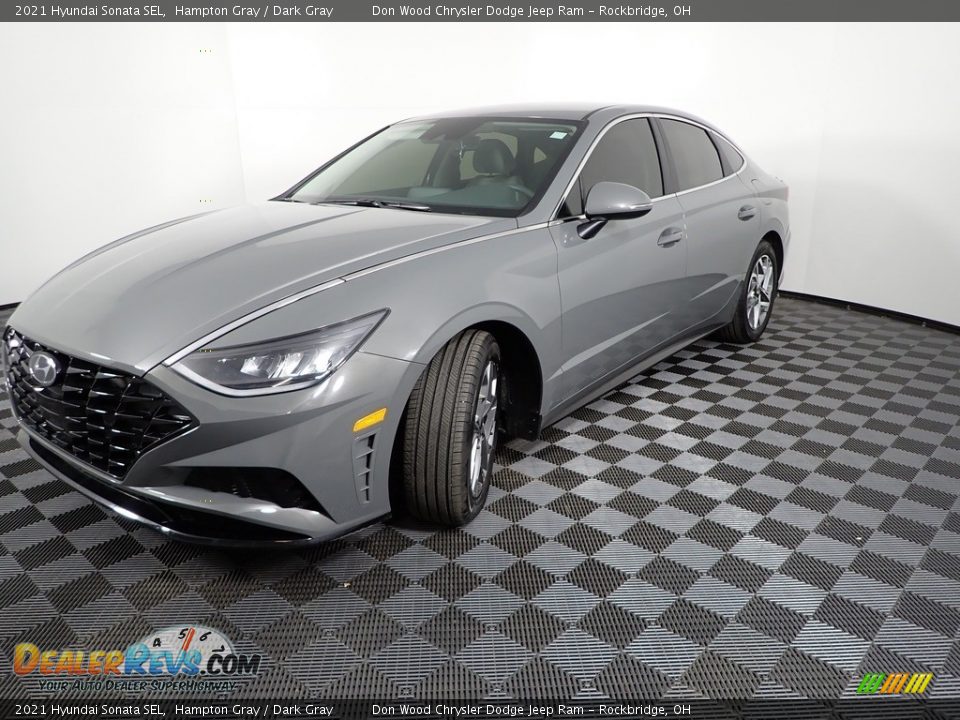2021 Hyundai Sonata SEL Hampton Gray / Dark Gray Photo #9