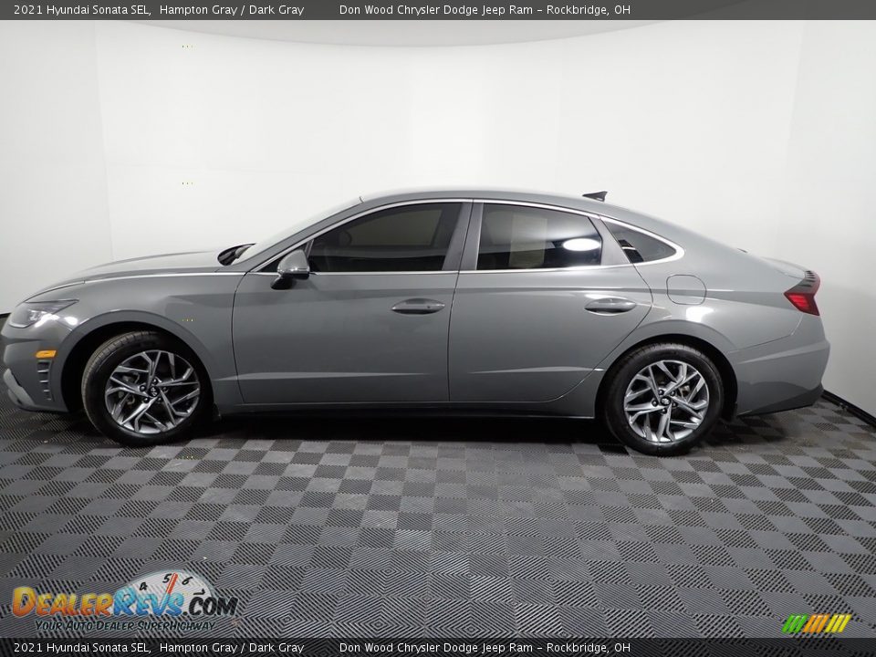 2021 Hyundai Sonata SEL Hampton Gray / Dark Gray Photo #10