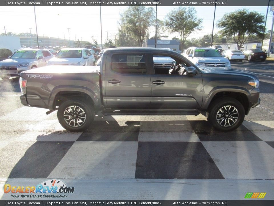 2021 Toyota Tacoma TRD Sport Double Cab 4x4 Magnetic Gray Metallic / TRD Cement/Black Photo #3