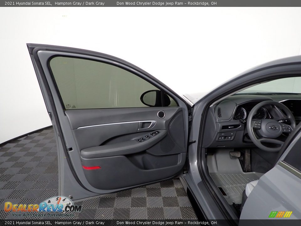 2021 Hyundai Sonata SEL Hampton Gray / Dark Gray Photo #16