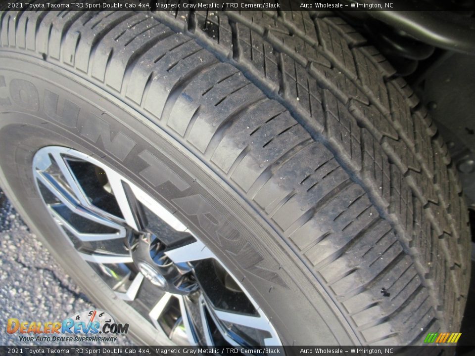 2021 Toyota Tacoma TRD Sport Double Cab 4x4 Magnetic Gray Metallic / TRD Cement/Black Photo #8