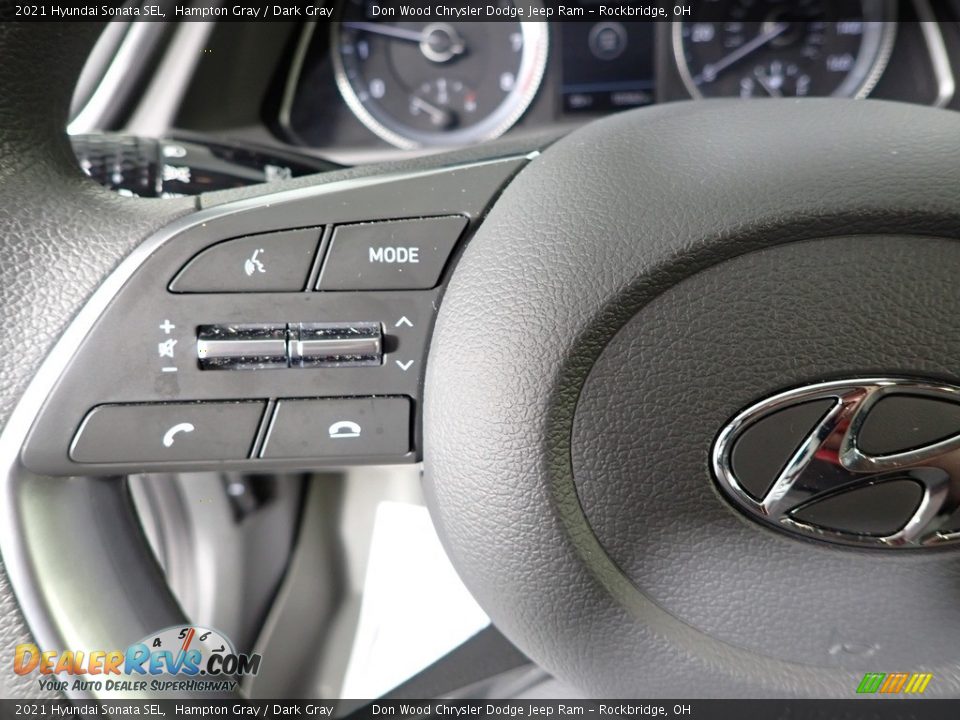 2021 Hyundai Sonata SEL Hampton Gray / Dark Gray Photo #21
