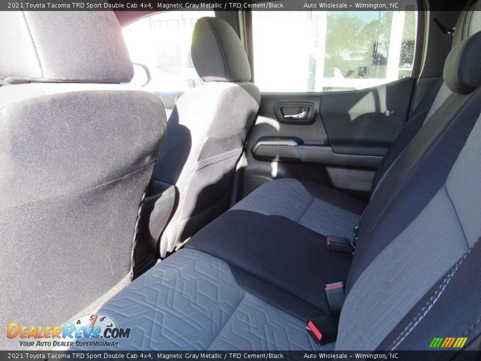 2021 Toyota Tacoma TRD Sport Double Cab 4x4 Magnetic Gray Metallic / TRD Cement/Black Photo #12