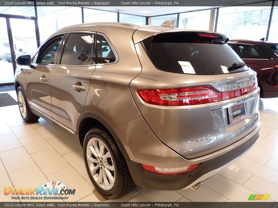 2019 Lincoln MKC Select AWD Iced Mocha Metallic / Espresso Photo #2