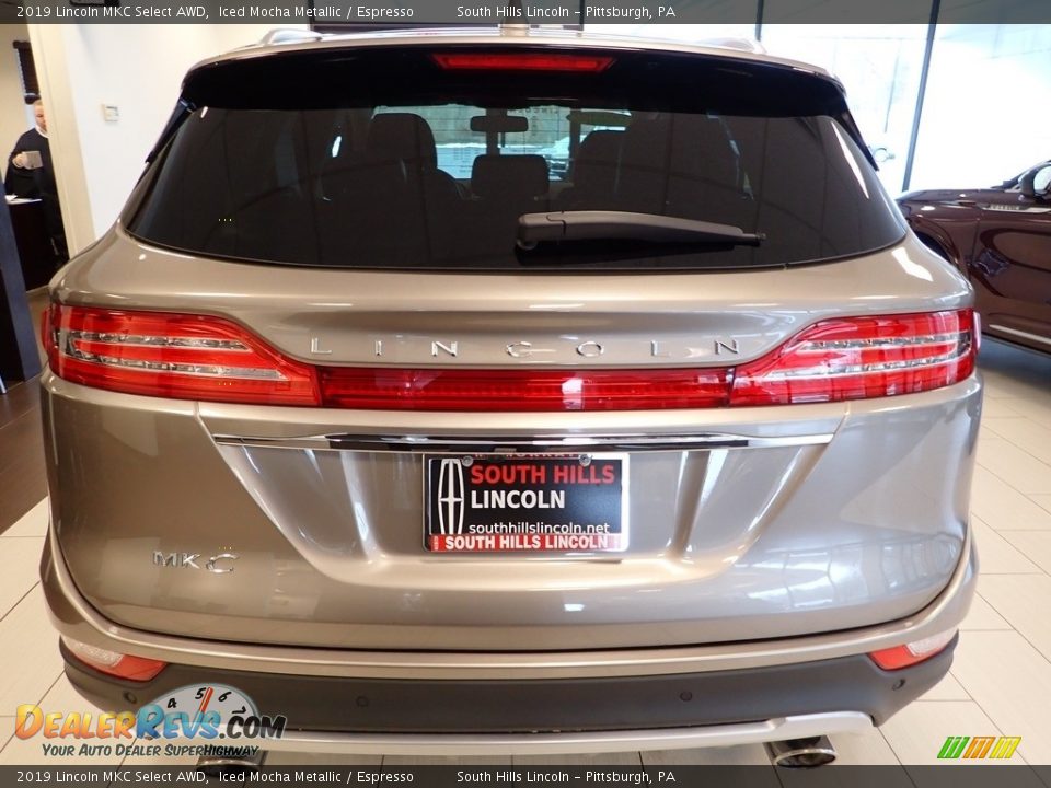 2019 Lincoln MKC Select AWD Iced Mocha Metallic / Espresso Photo #3