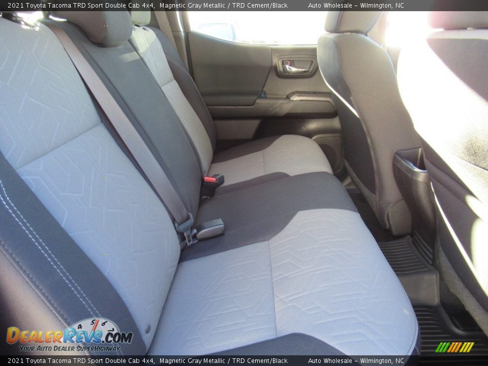 2021 Toyota Tacoma TRD Sport Double Cab 4x4 Magnetic Gray Metallic / TRD Cement/Black Photo #14