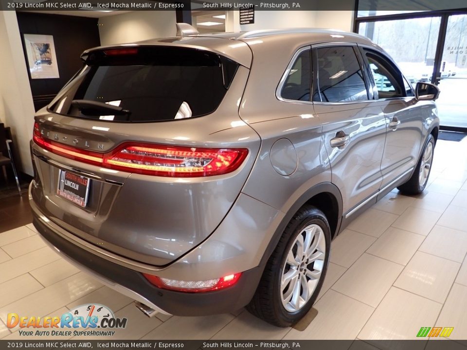 2019 Lincoln MKC Select AWD Iced Mocha Metallic / Espresso Photo #5