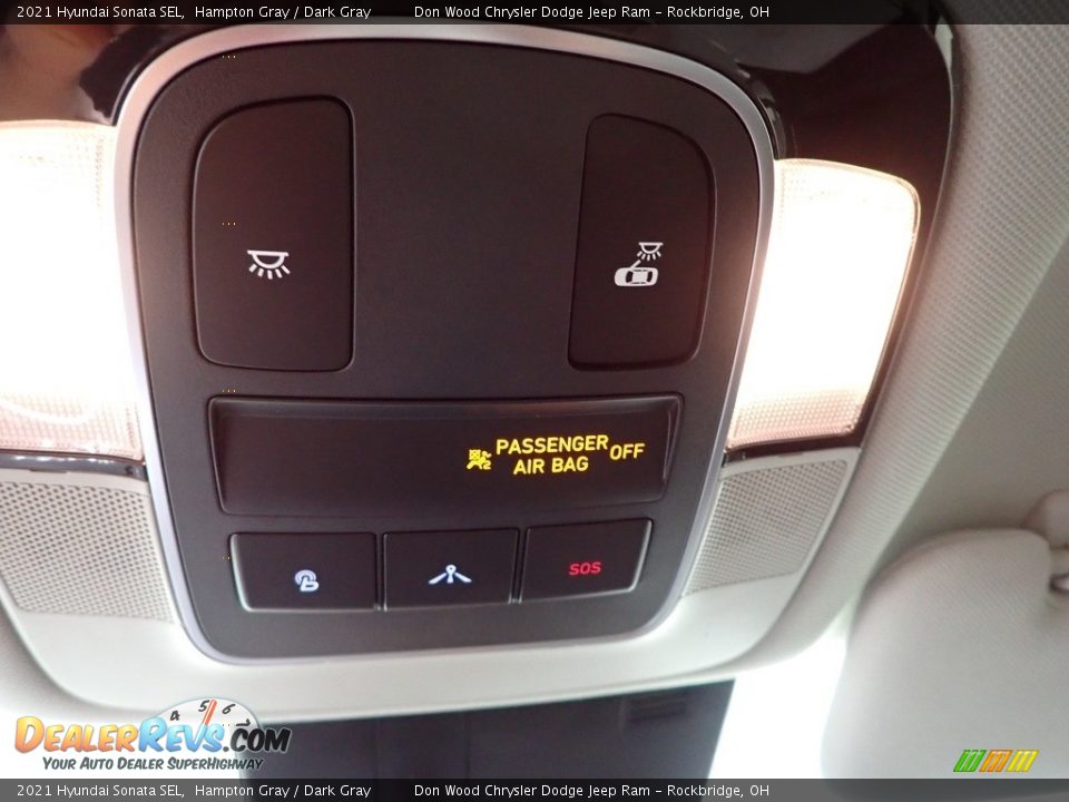 2021 Hyundai Sonata SEL Hampton Gray / Dark Gray Photo #28