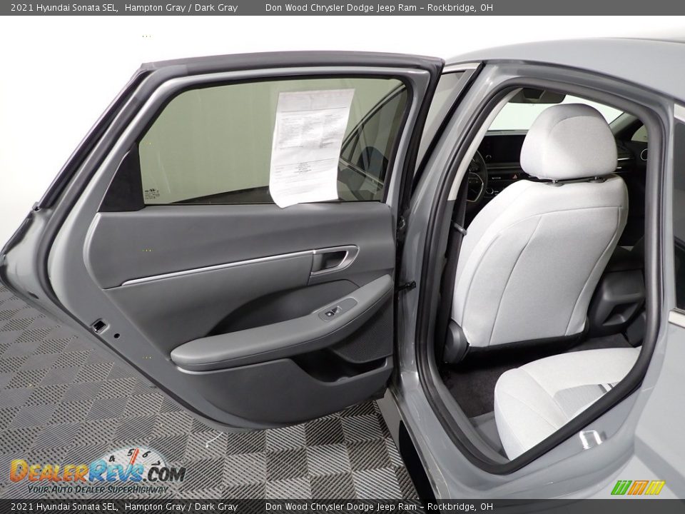 2021 Hyundai Sonata SEL Hampton Gray / Dark Gray Photo #29