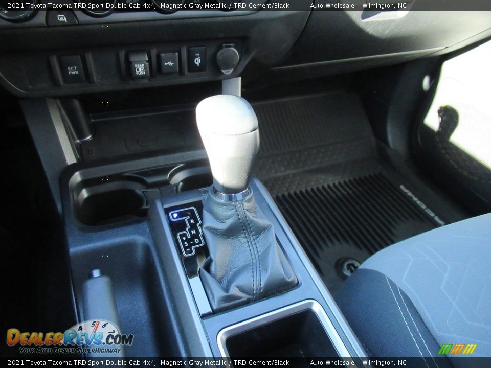 2021 Toyota Tacoma TRD Sport Double Cab 4x4 Magnetic Gray Metallic / TRD Cement/Black Photo #19