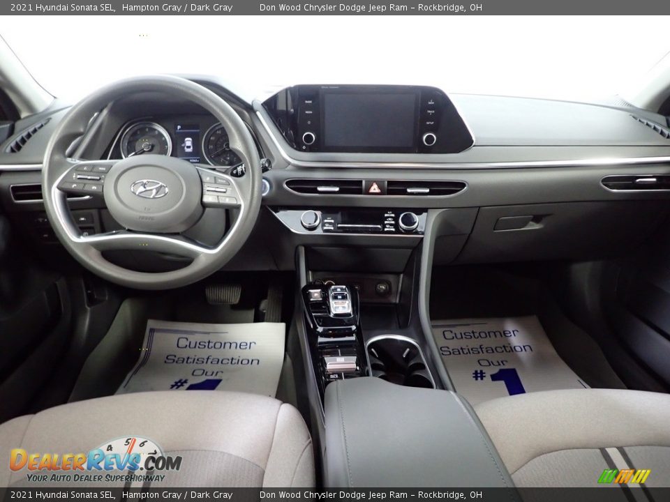 2021 Hyundai Sonata SEL Hampton Gray / Dark Gray Photo #31