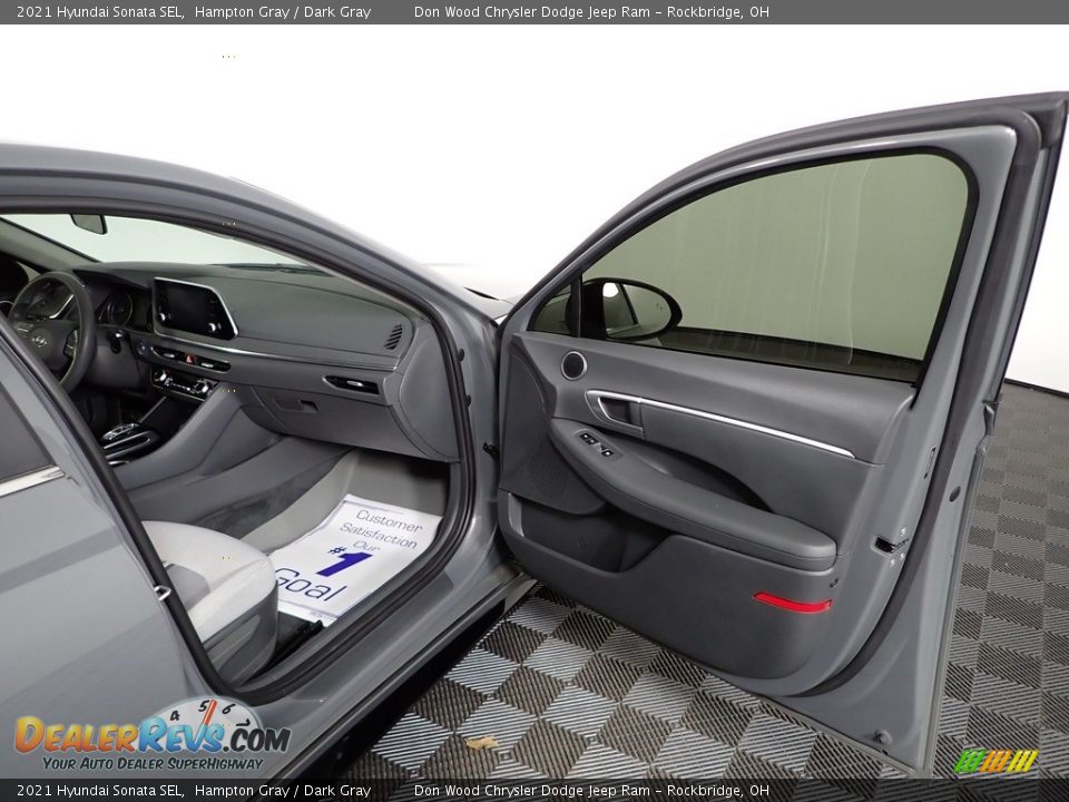 2021 Hyundai Sonata SEL Hampton Gray / Dark Gray Photo #32