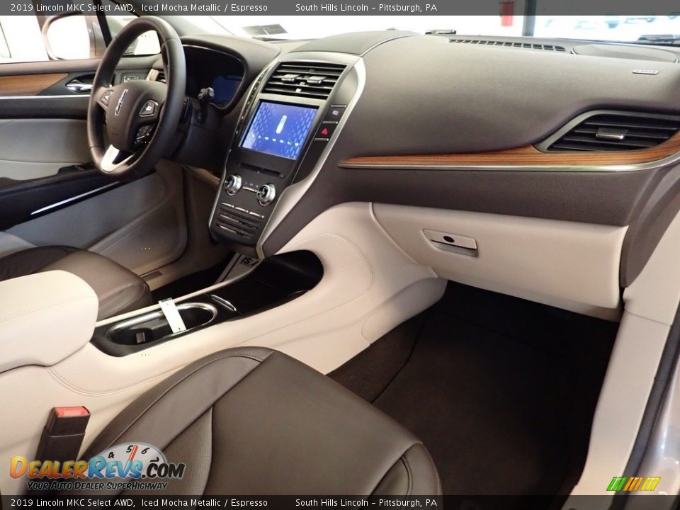 2019 Lincoln MKC Select AWD Iced Mocha Metallic / Espresso Photo #11