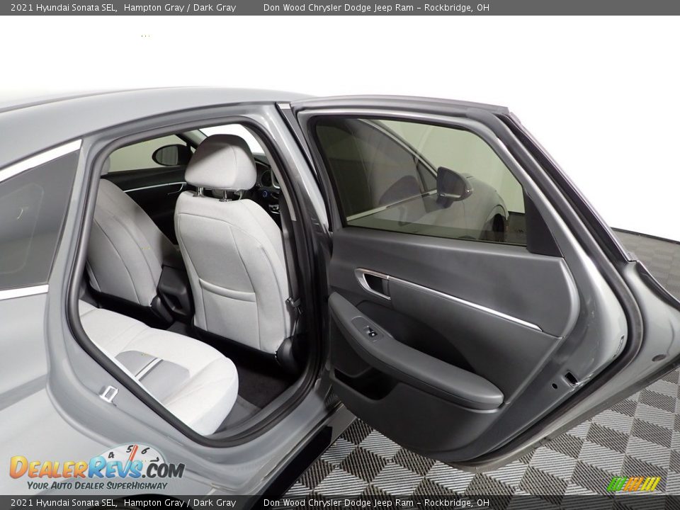 2021 Hyundai Sonata SEL Hampton Gray / Dark Gray Photo #35