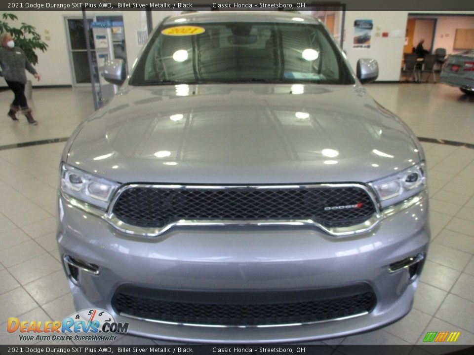 2021 Dodge Durango SXT Plus AWD Billet Silver Metallic / Black Photo #2
