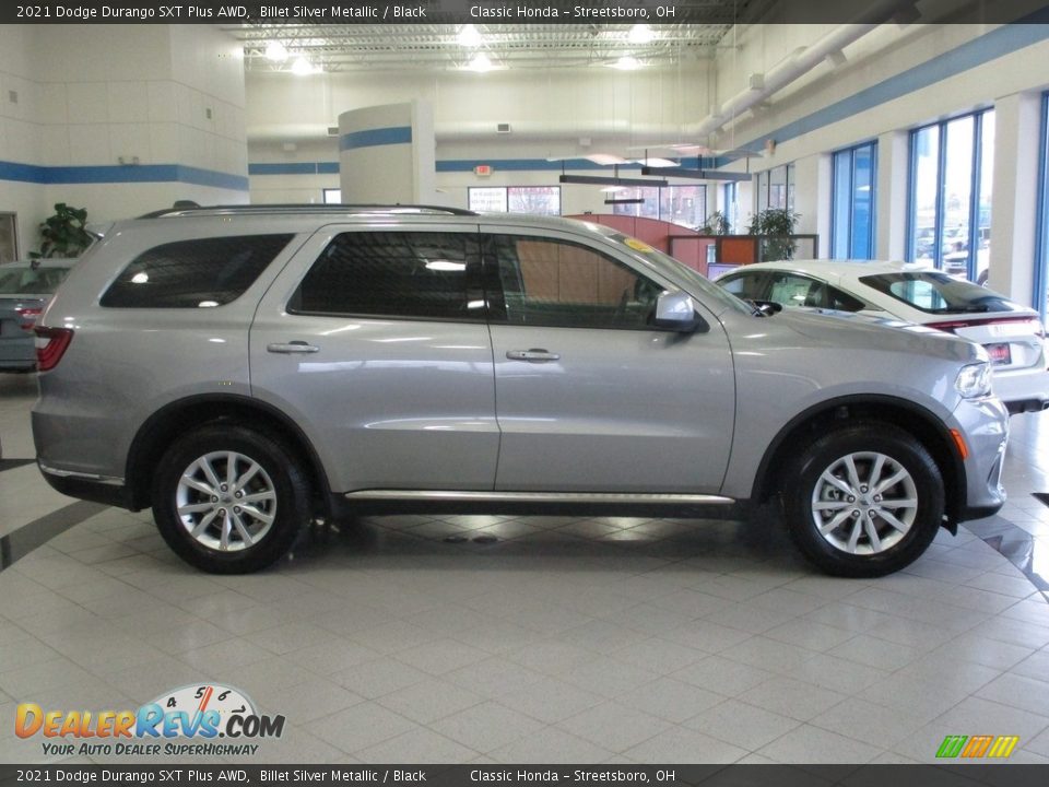 2021 Dodge Durango SXT Plus AWD Billet Silver Metallic / Black Photo #4