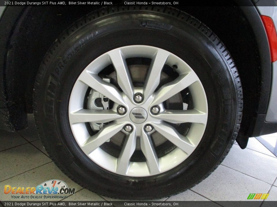 2021 Dodge Durango SXT Plus AWD Billet Silver Metallic / Black Photo #5