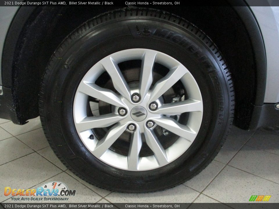 2021 Dodge Durango SXT Plus AWD Billet Silver Metallic / Black Photo #6