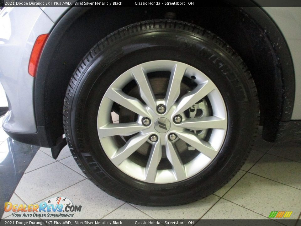 2021 Dodge Durango SXT Plus AWD Billet Silver Metallic / Black Photo #12