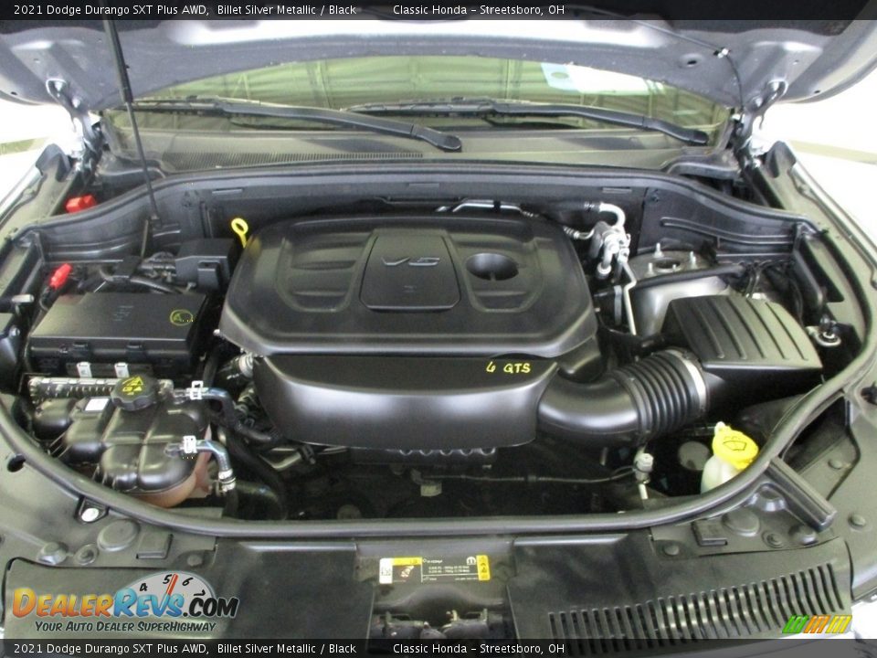 2021 Dodge Durango SXT Plus AWD Billet Silver Metallic / Black Photo #17
