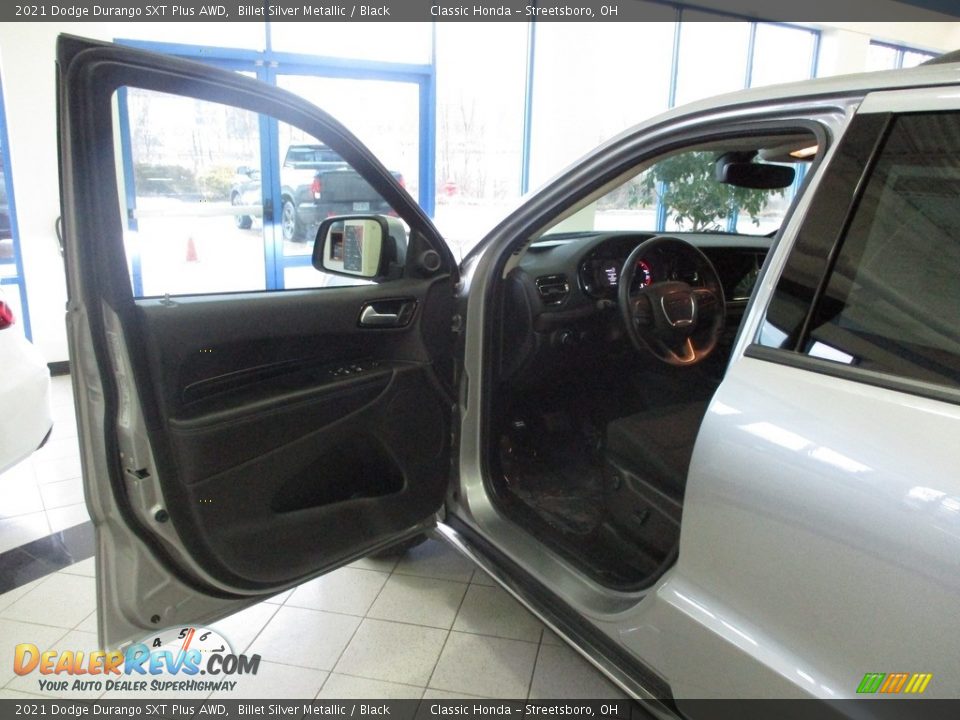 2021 Dodge Durango SXT Plus AWD Billet Silver Metallic / Black Photo #28