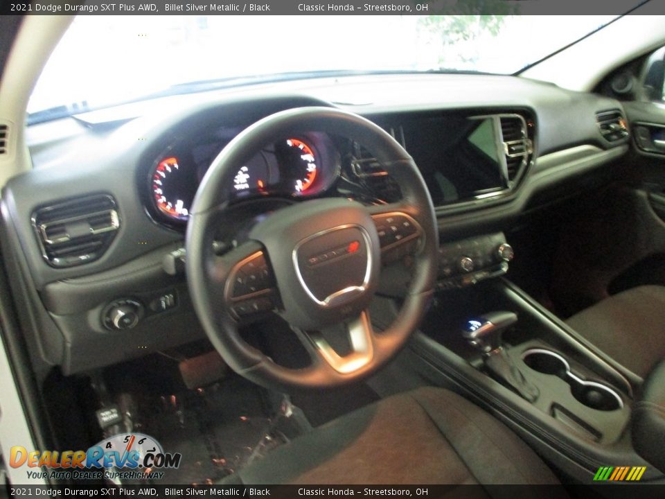 2021 Dodge Durango SXT Plus AWD Billet Silver Metallic / Black Photo #31