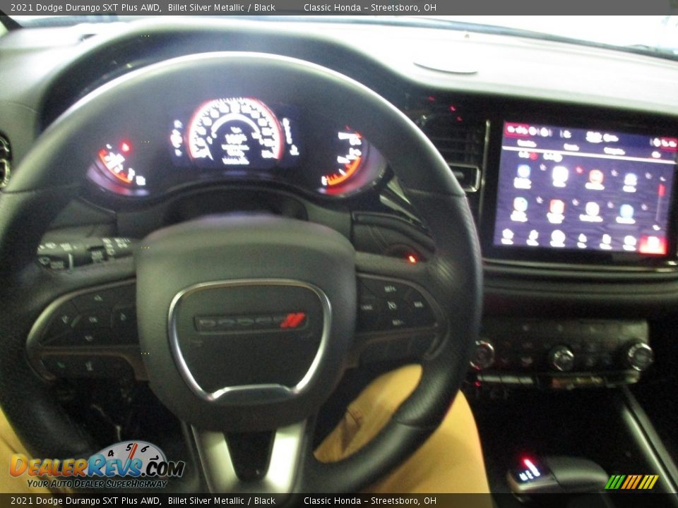 2021 Dodge Durango SXT Plus AWD Billet Silver Metallic / Black Photo #32
