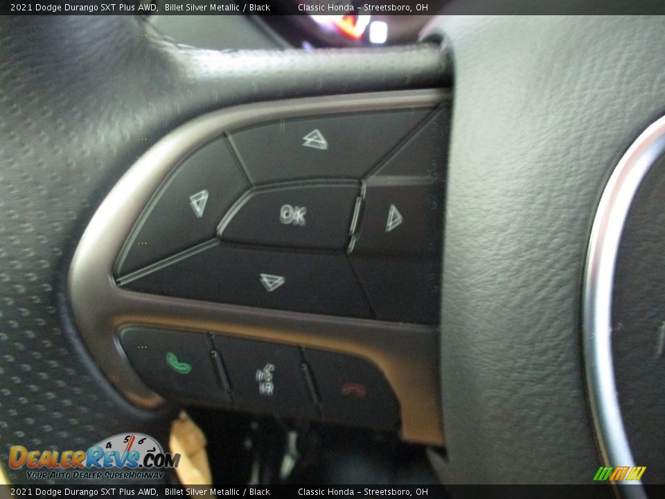 2021 Dodge Durango SXT Plus AWD Billet Silver Metallic / Black Photo #34