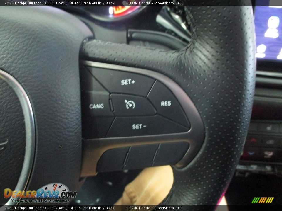 2021 Dodge Durango SXT Plus AWD Billet Silver Metallic / Black Photo #35
