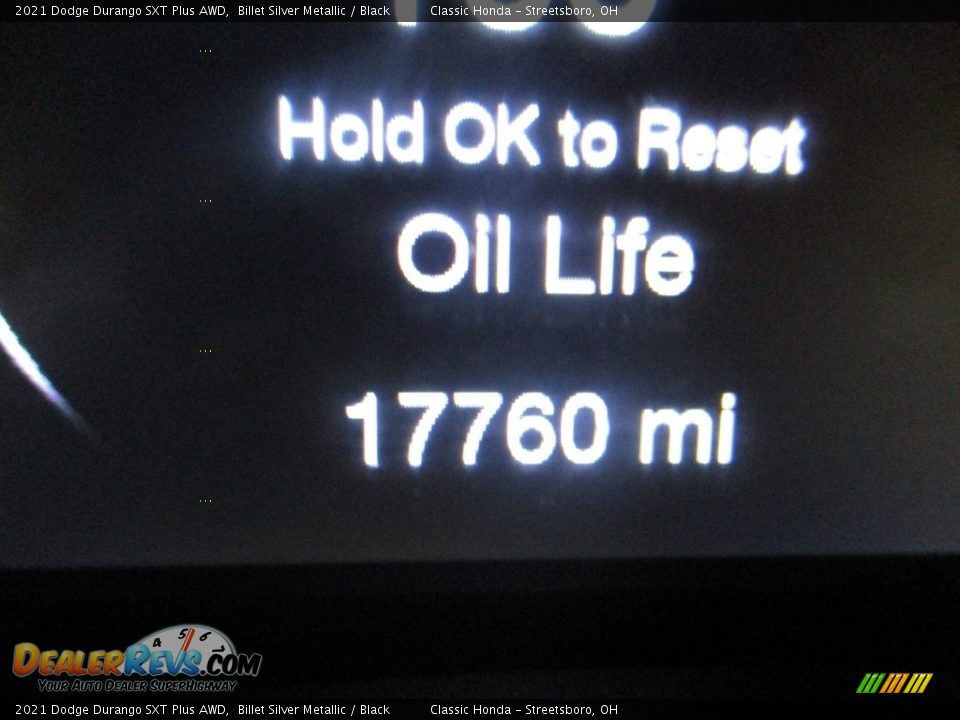 2021 Dodge Durango SXT Plus AWD Billet Silver Metallic / Black Photo #36