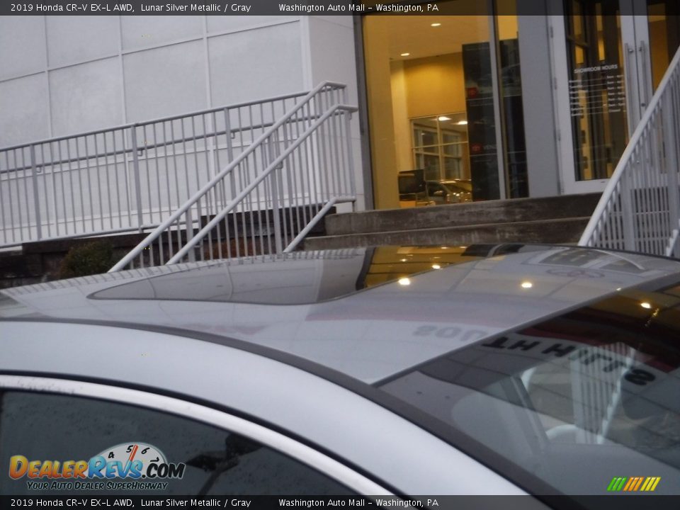 2019 Honda CR-V EX-L AWD Lunar Silver Metallic / Gray Photo #3