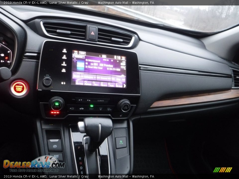 2019 Honda CR-V EX-L AWD Lunar Silver Metallic / Gray Photo #4
