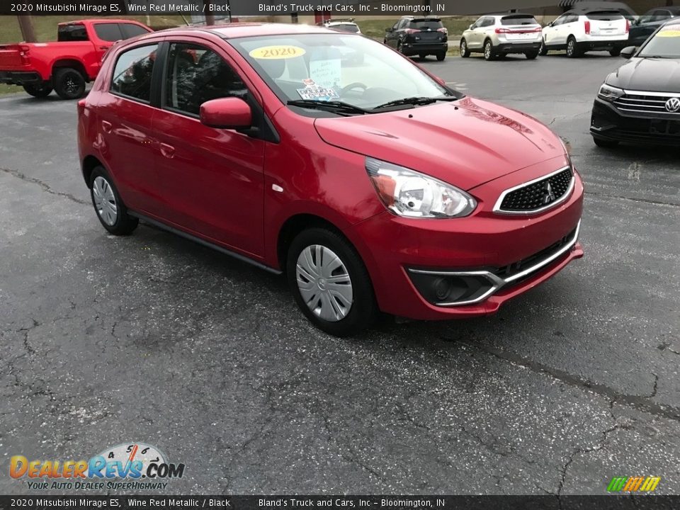 Front 3/4 View of 2020 Mitsubishi Mirage ES Photo #4