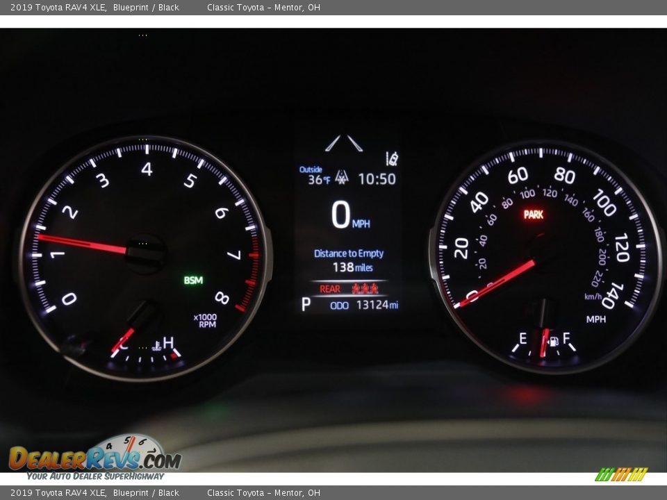 2019 Toyota RAV4 XLE Blueprint / Black Photo #8