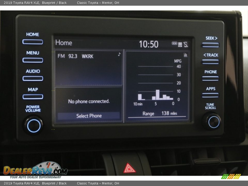 2019 Toyota RAV4 XLE Blueprint / Black Photo #10
