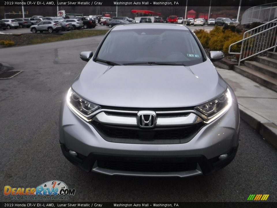 2019 Honda CR-V EX-L AWD Lunar Silver Metallic / Gray Photo #11