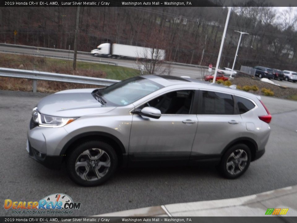 2019 Honda CR-V EX-L AWD Lunar Silver Metallic / Gray Photo #13
