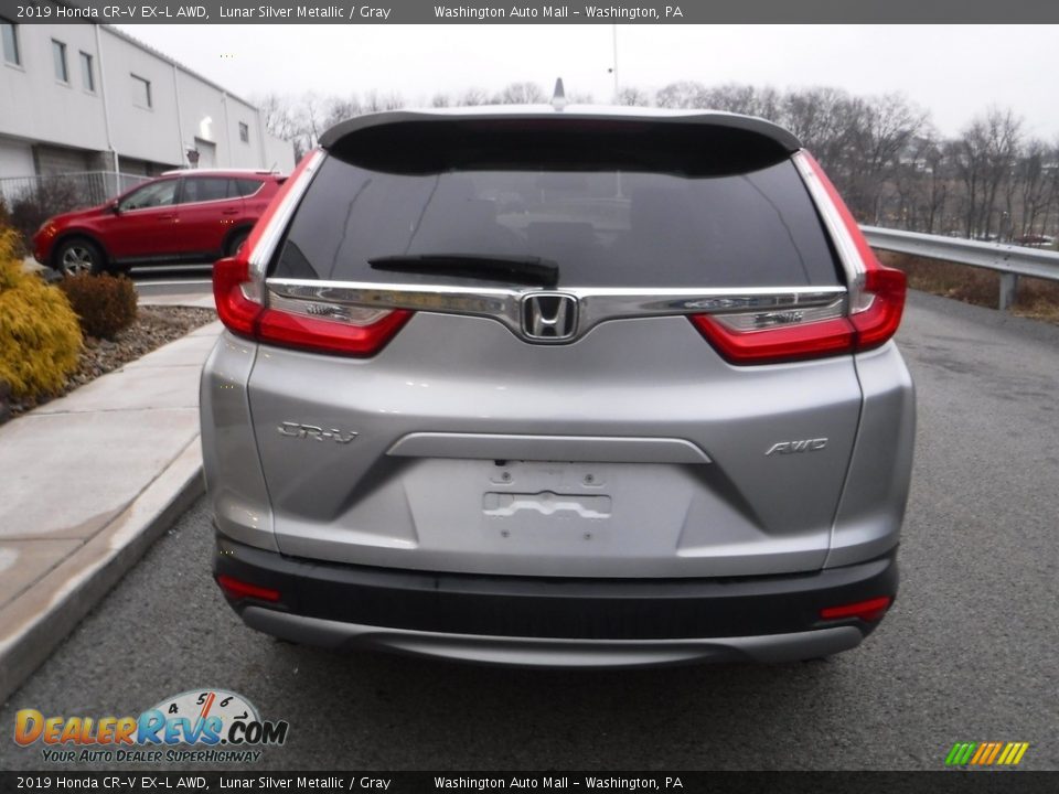 2019 Honda CR-V EX-L AWD Lunar Silver Metallic / Gray Photo #15