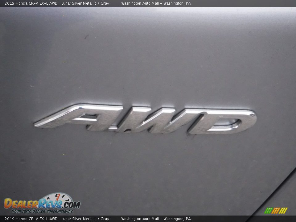 2019 Honda CR-V EX-L AWD Lunar Silver Metallic / Gray Photo #16